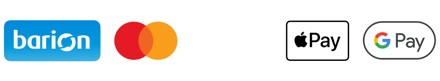 Barion – Visa, Mastercard, Apple Pay, Google Pay