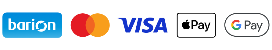 Barion – Visa, Mastercard, Apple Pay, Google Pay